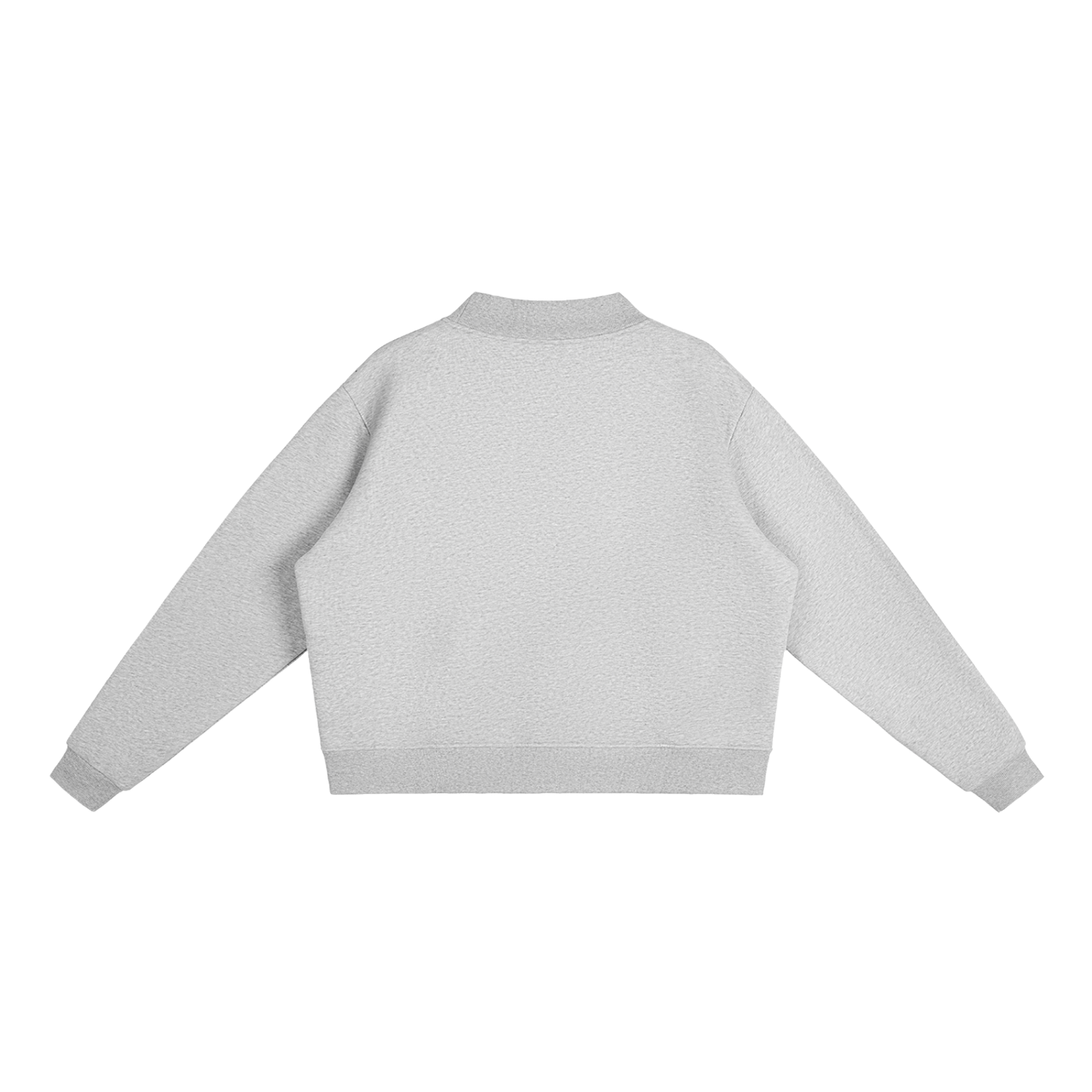 Essential Fleece Neck Crew Sweatshirt