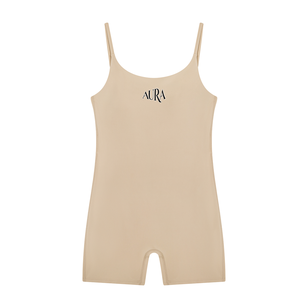 U-Neck Yoga Romper
