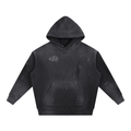 Vintage  Frayed Fleece Hoodie