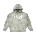 EXCLUSIVE Unisex Sunfade Frayed Fleece Hoodie