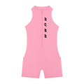 Quarter-Zip Yoga Romper