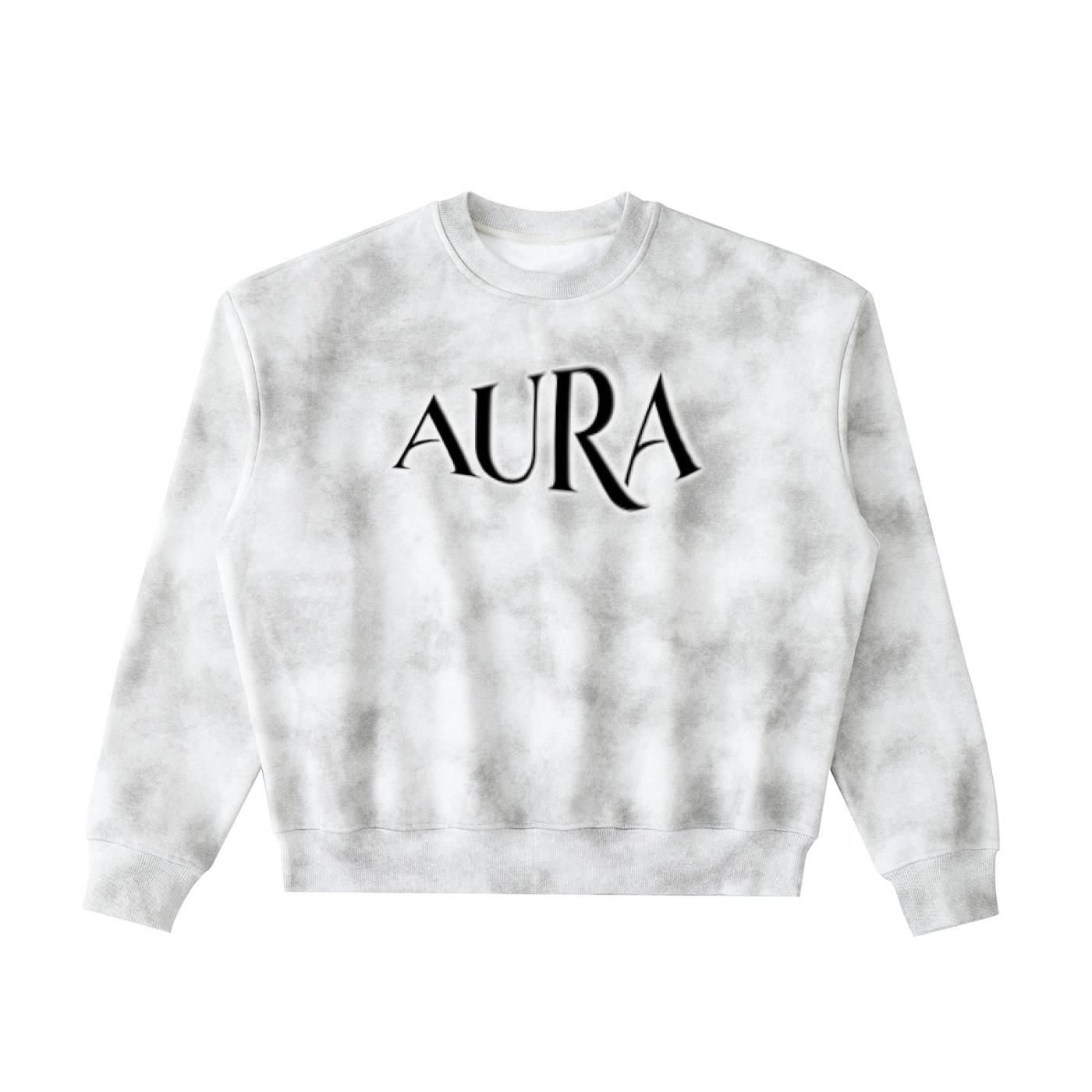 Dirty Washed Boxy Fleeced Sweatshirt