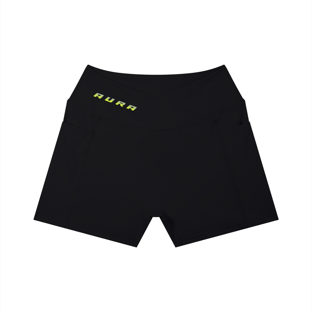 Women’s High Rise Pocket  Shorts