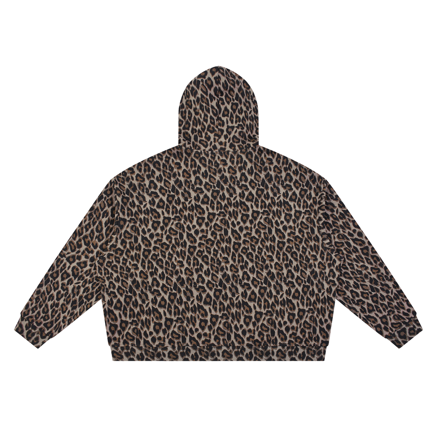 Leopard Zipup Hoodie